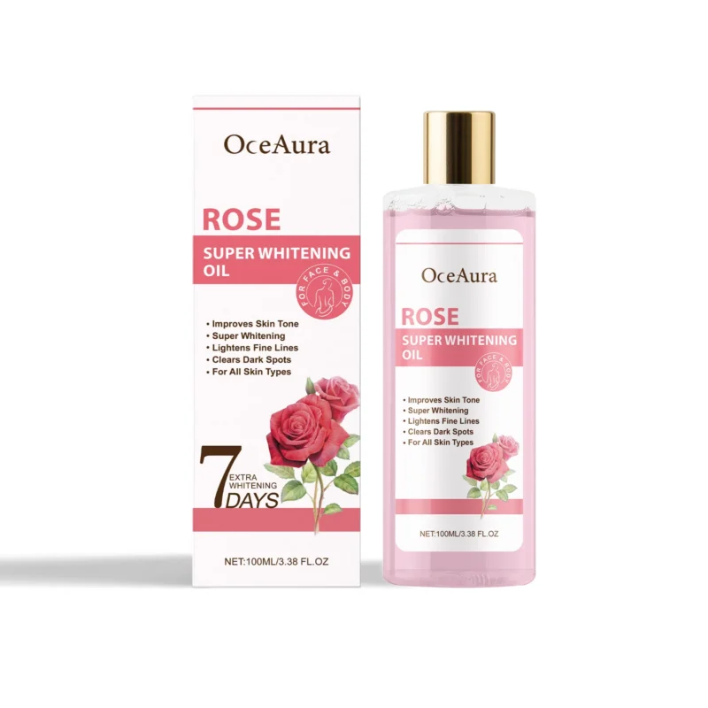 OceAura 7 Day Care Body Oil 100ml with Hyaluronic Acid for Dry, Rough Skin