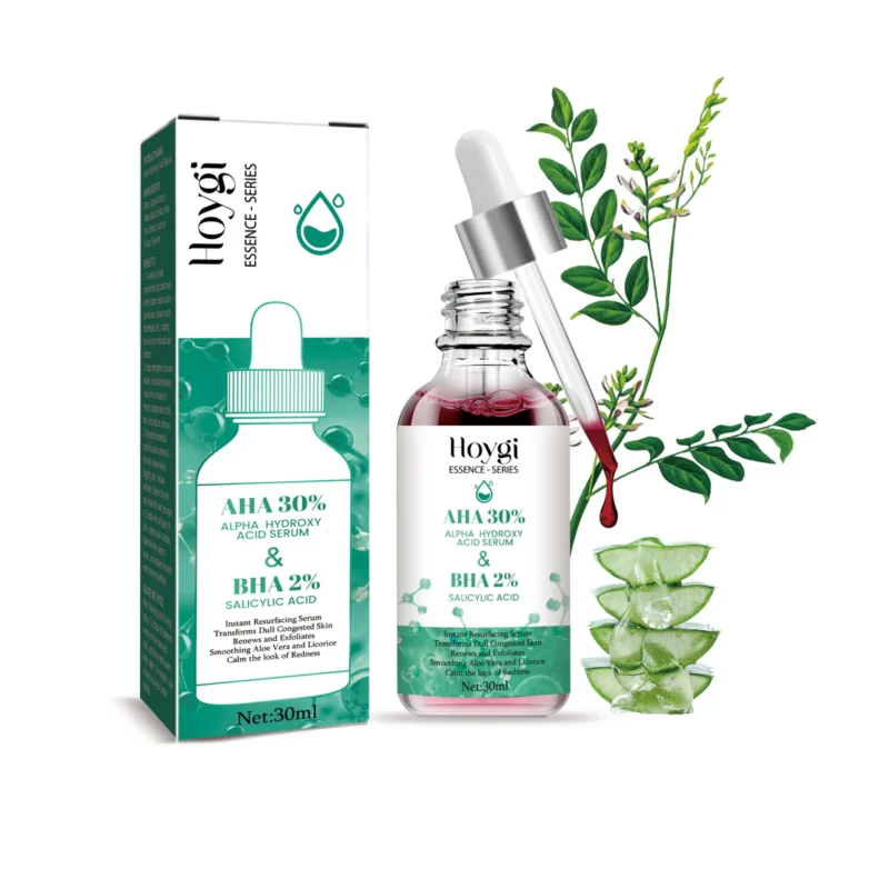 Hoygi AHA BHA Serum for Acne Pores Brightening Firming Skin