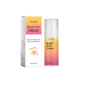 OUHOE Bright Eyes Anti-Wrinkle Firming Eye Cream with Coffee Seed Extract & Collagen