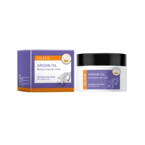 EELHOE Argan Oil Moisturizing Hair Mask 100g for deep repair, anti-frizz, and intense shine.