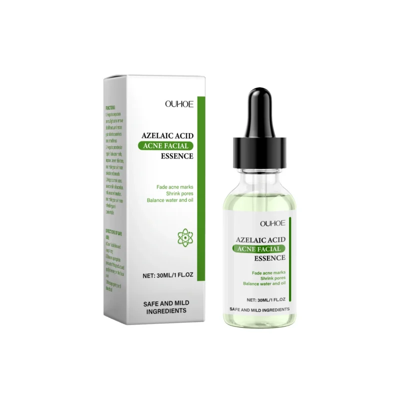 OUHOE Azelaic Acid Acne Facial Essence with Lemon Extract for Blemish and Pore Care