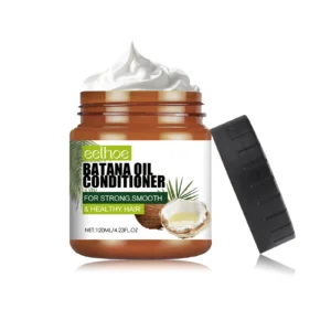 EELHOE Batana Oil Hair Conditioner for repairing damaged hair, promoting growth, and adding shine in a 120ml bottle.