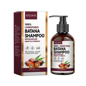EELHOE Batana Oil Shampoo for Dry, Frizzy Hair - Moisturizes, Repairs, and Strengthens Hair (100g)