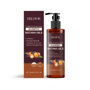 EELHOE Batana Oil Shampoo for deep hydration and repair of dry, damaged, and frizzy hair