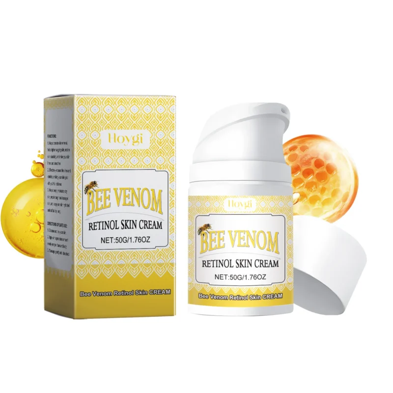 Hoygi Bee Venom and Retinol Anti-Aging Cream for deep hydration and diminishing fine lines