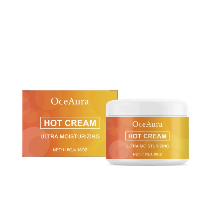 OceAura Body Firming and Moisturizing Cream for waist, abdomen, and legs in portable 118g tube