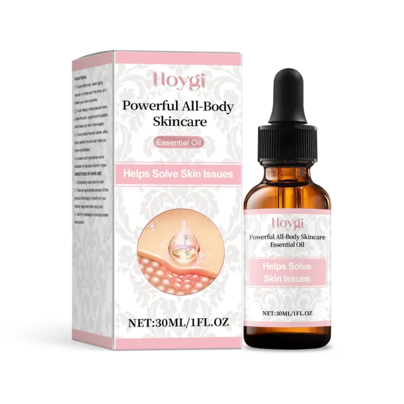 Hoygi Body Skincare Oil 30ml with Tea Tree and Frankincense for Deep Moisturizing and Anti-Aging