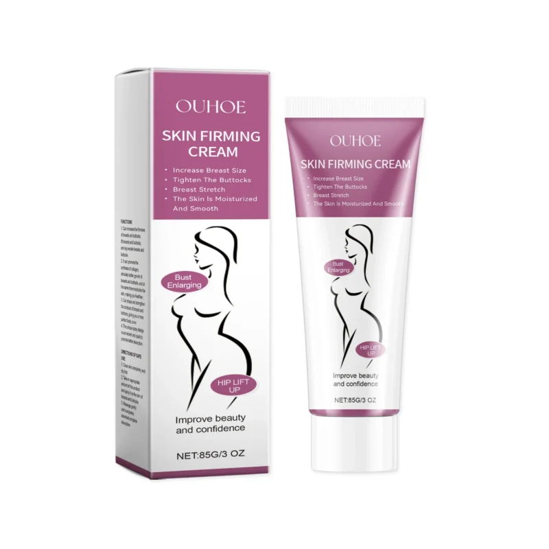 OUHOE Breast and Buttock Firming Cream in tube for tightening, lifting, and moisturizing skin