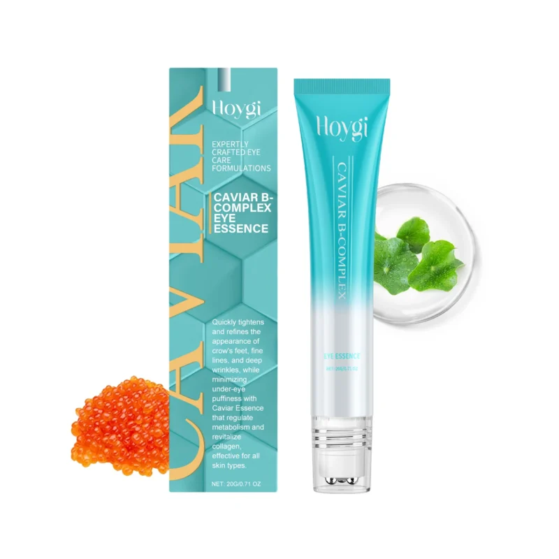 Hoygi Caviar B-Complex Eye Essence Serum - Hydrating, Firming, Reduces Fine Lines & Dark Circles