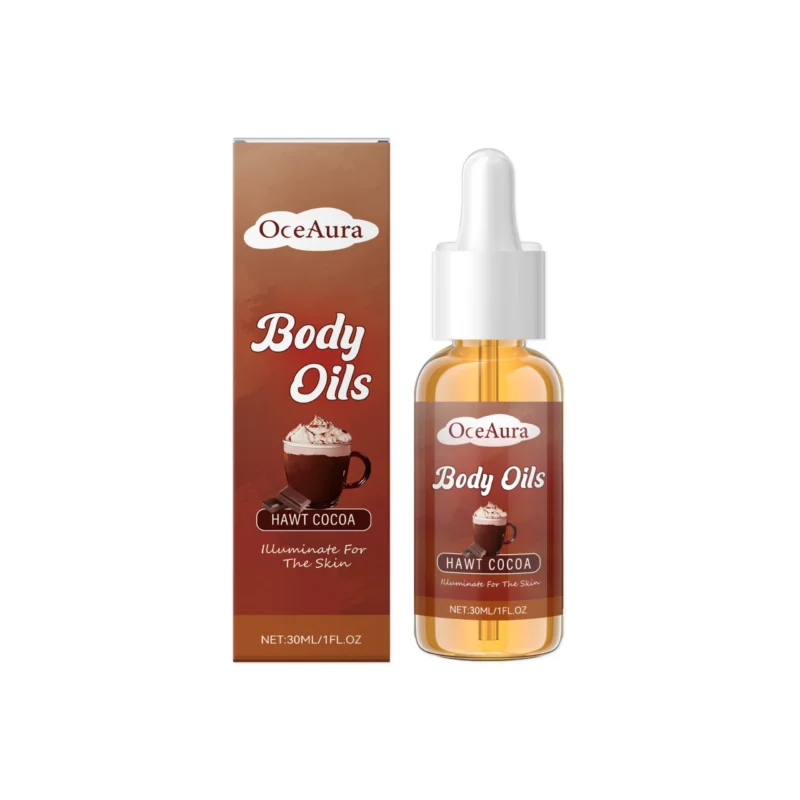 OceAura Cocoa Body Moisturizing Oil for Soft Smooth Skin