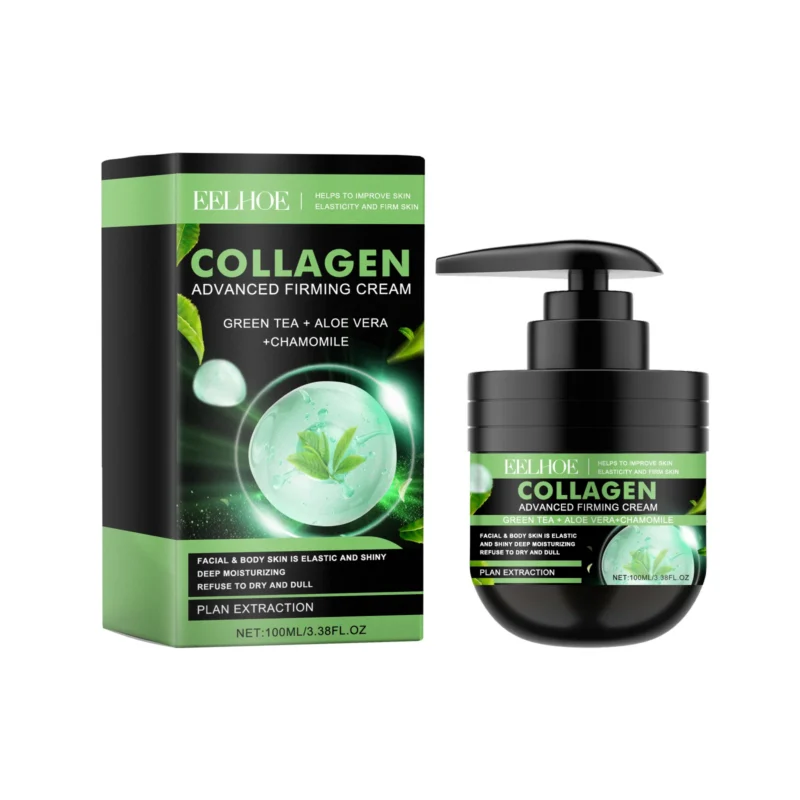 EELHOE Collagen Advanced Firming Body Cream 100ml for deep moisturizing, elasticity, and anti-aging skin care