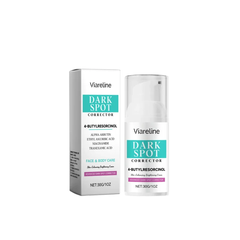 Viareline Dark Spot Corrector Skin-Enhancing Brightening Cream with 4-Butylresorcinol & Hyaluronic Acid