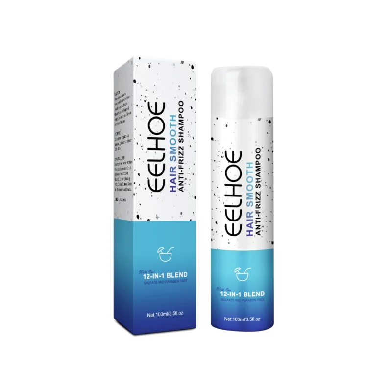 EELHOE Anti-Frizz Smoothing Shampoo for frizzy, damaged hair with argan oil and coconut oil.