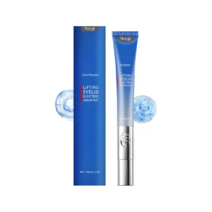 Hoygi Electric Lifting Eyelid Serum Pen with Placenta and Vitamin C for reducing puffiness and dark circles