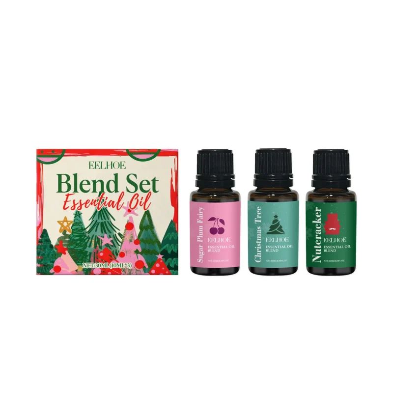 EELHOE Essential Oil Blend Set 30ml with Festive Scents for Home Aromatherapy