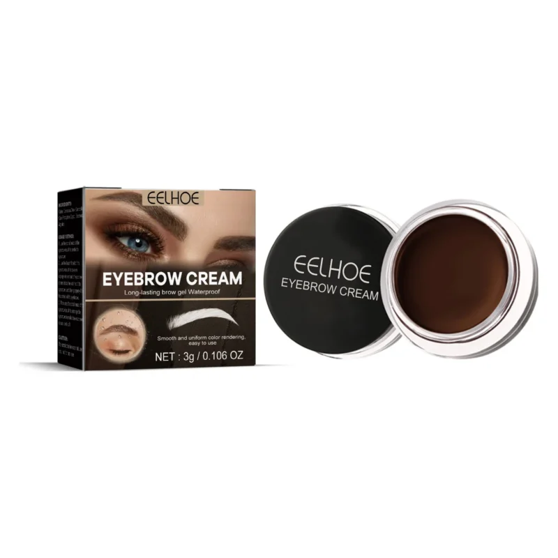EELHOE Waterproof Long-Lasting Eyebrow Gel Tint Cream for Natural Looking Brows