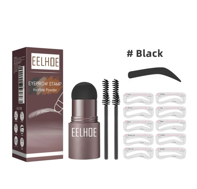 Eyebrow Stamp Kit Black Set Cih Zfjgcmha 7