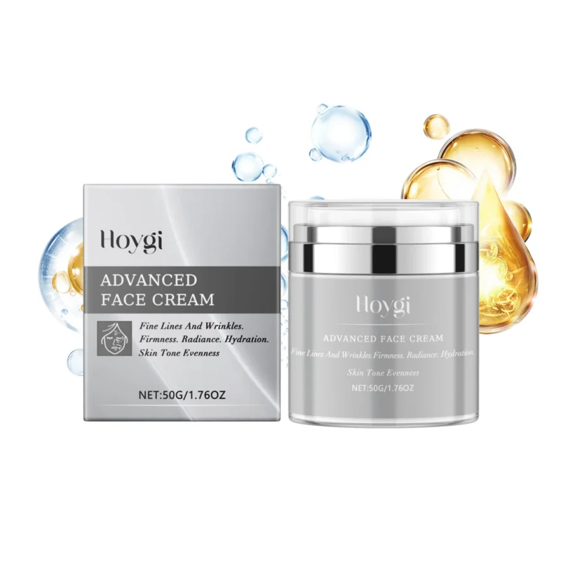 Hoygi Firming Face Cream for Wrinkles, Hydration & Radiance, 50g Anti-Aging Moisturizer