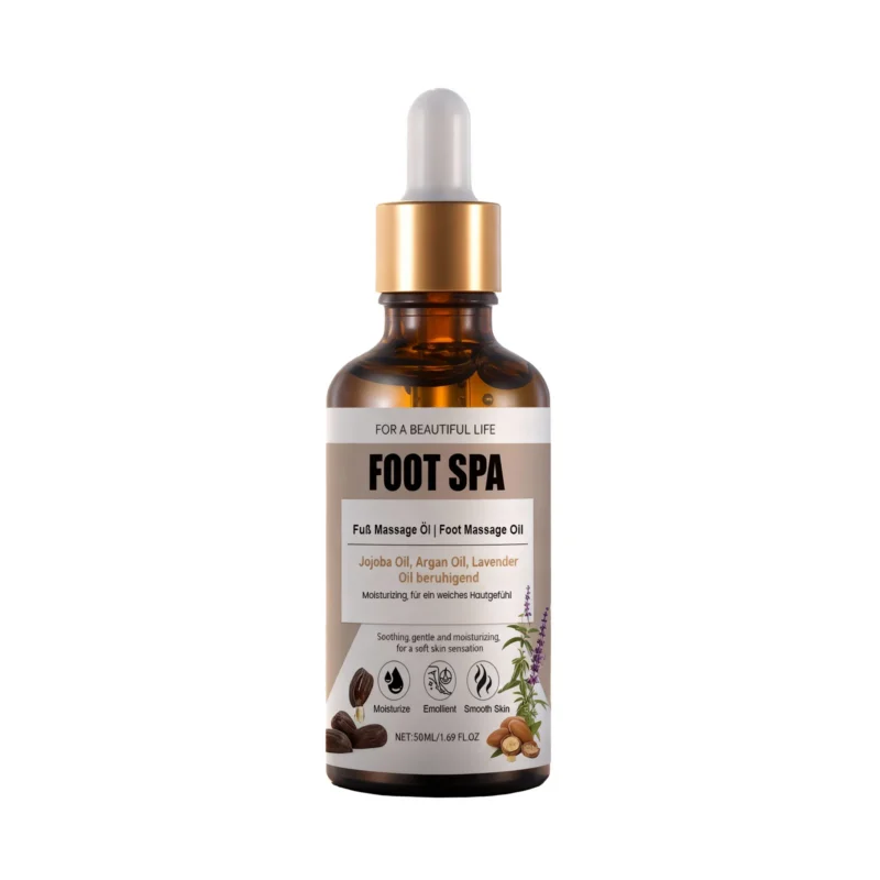 OceAura Foot Massage Oil for Soothing Tired Feet and Soft Skin