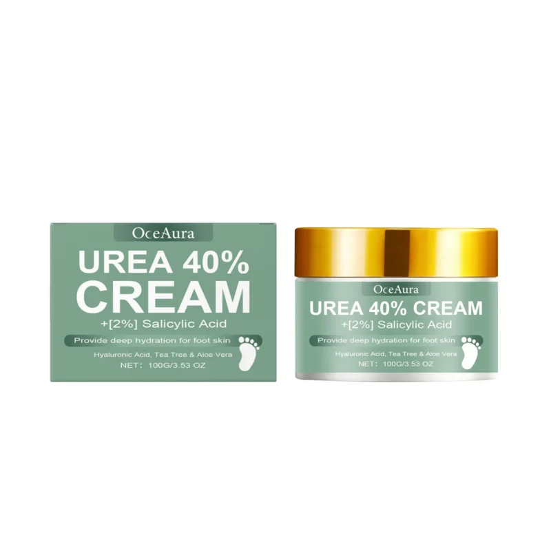 OceAura Foot Moisturizing Cream with Urea 40% & Aloe Vera - Hydrates & Soothes Dry Feet