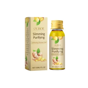 OUHOE Ginger Shower Gel for Firming, Moisturizing & Deep Cleansing Body Wash