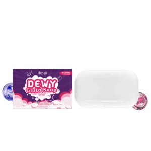 Hoygi Glutathione Soap Bar with Niacinamide for gentle face cleansing, oil control, and skin brightening.