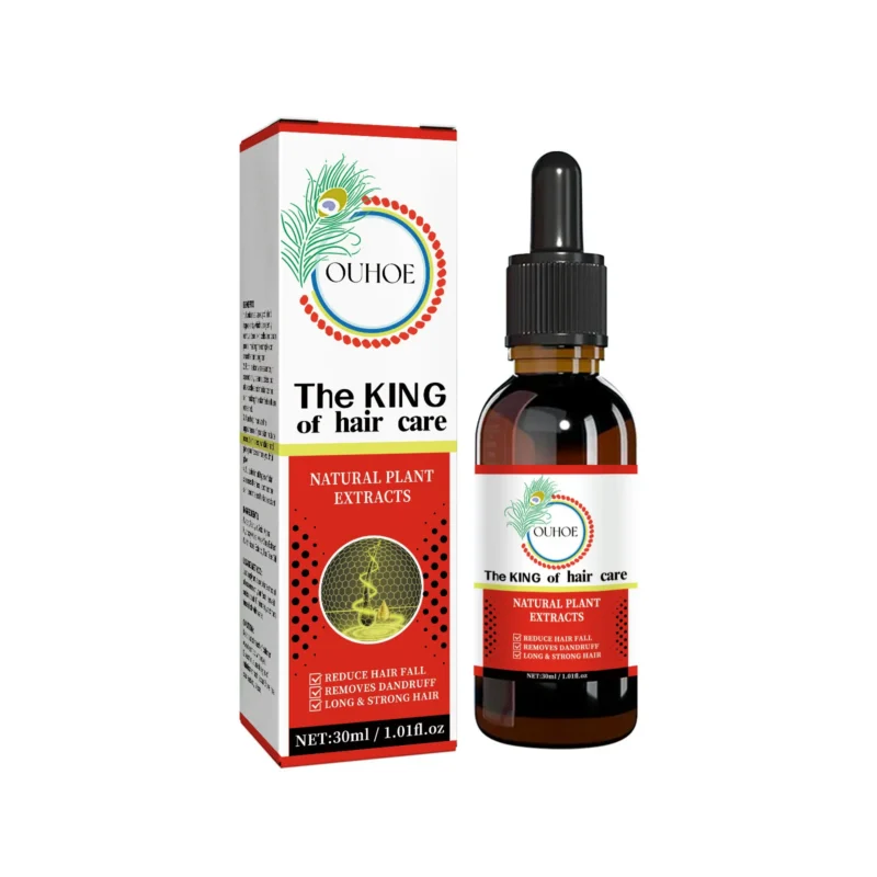 OUHOE Hair Care Oil with Plant Extracts - Reduces Hair Loss, Dandruff Control, Scalp Nourishment