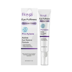 Hoygi Eye Puffiness Remover Cream with Pro-Xylane and Acetyl Hexapeptide-8 for dark circles and wrinkles
