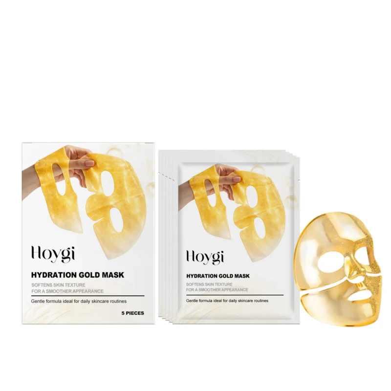 Hydrating face mask sheet in a box, designed for deep moisture, firming, and skin brightening.