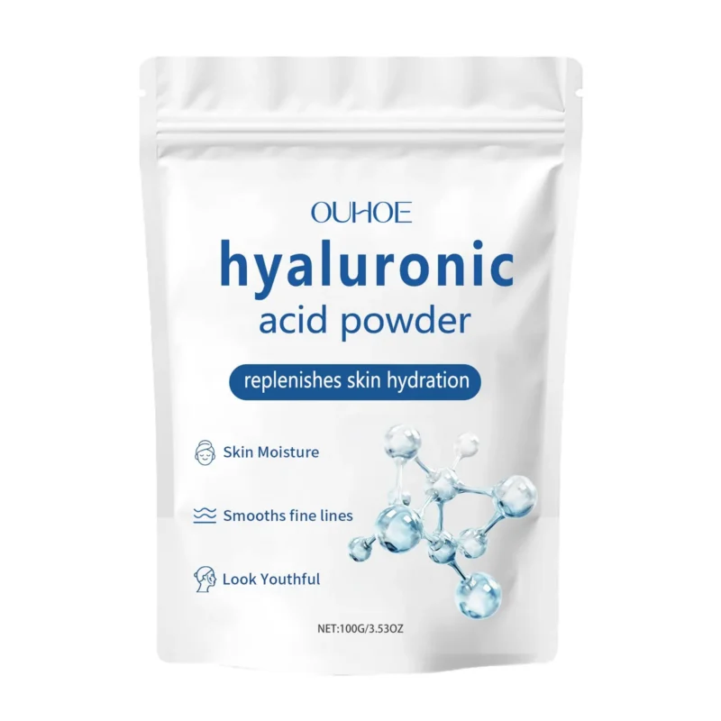 OUHOE Hydrating Sheet Mask 100g with Hyaluronic Acid for deep moisture and youthful skin radiance