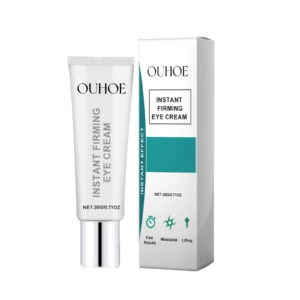 OUHOE Instant Firming Eye Cream with Niacinamide & Hyaluronic Acid for Wrinkles