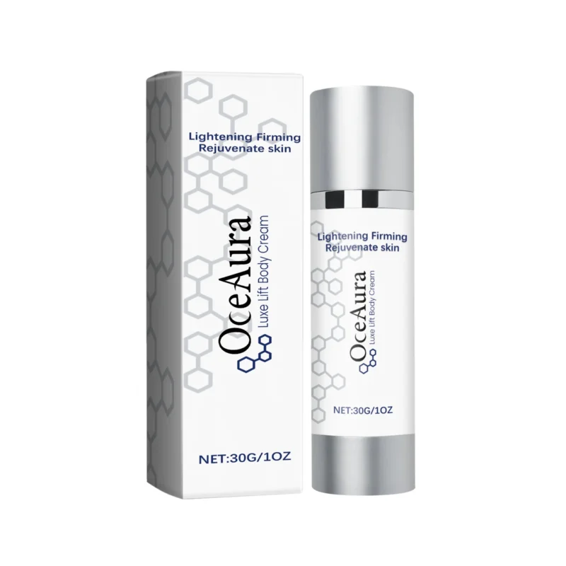 OceAura Luxury Lift Body Cream 30g for firming, moisturizing, and brightening skin
