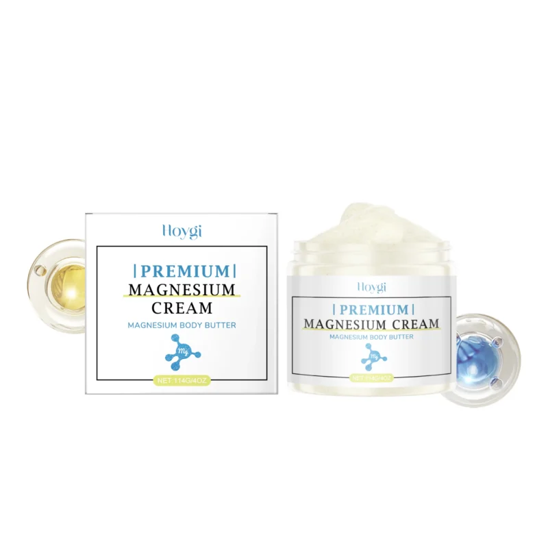 Hoygi Premium Magnesium Body Butter Cream 114g for Deep Sleep and Muscle Relief