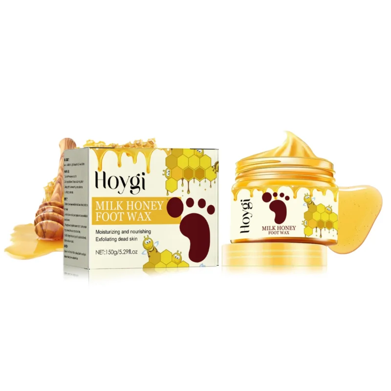Hoygi Milk Honey Peel Off Hand and Foot Mask Exfoliating Hydrating Repair