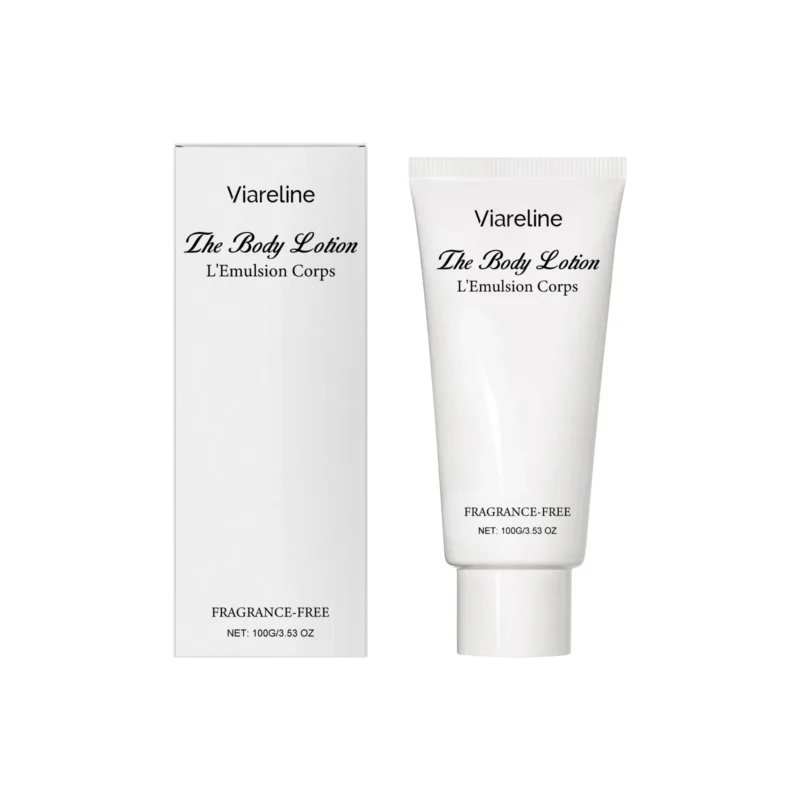 Viareline Moisturizing Body Lotion for Dry Skin, Fragrance-Free, Deep Hydration