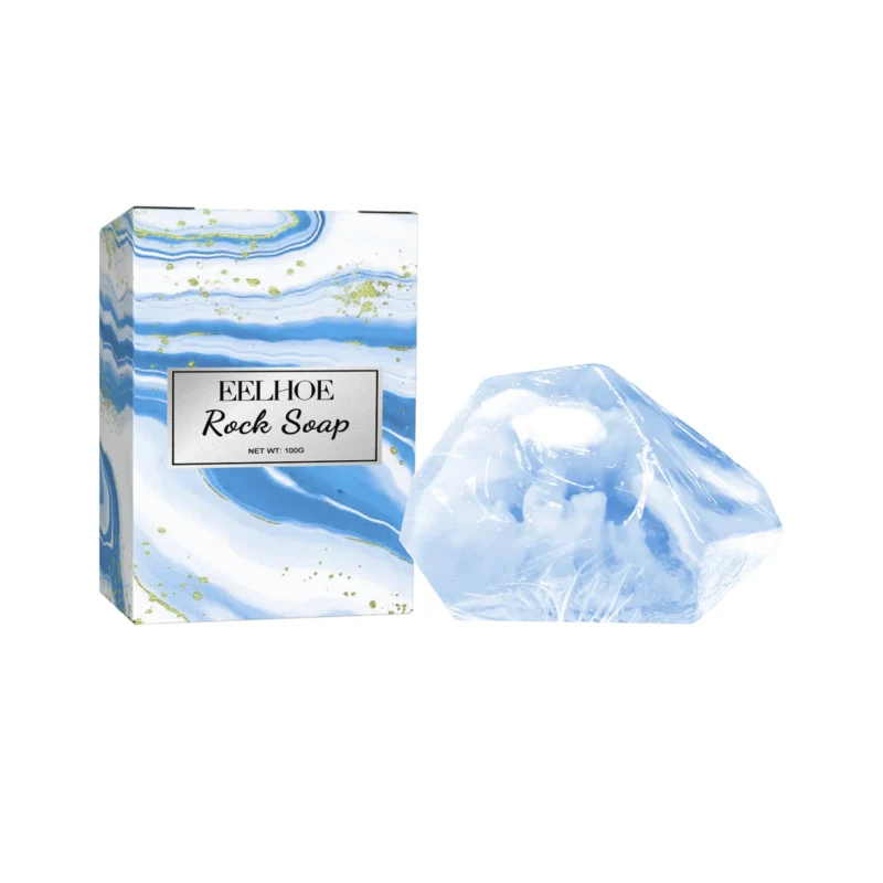 EELHOE Multi-Purpose Sea Salt Bar Soap for Face, Body, and Hair in Ergonomic Design