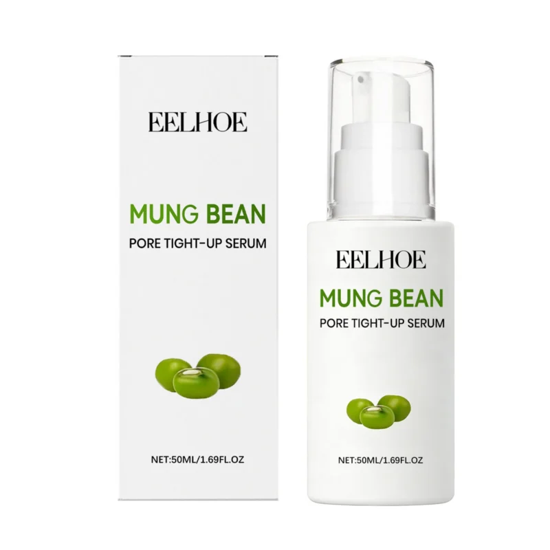 EELHOE Mung Bean Pore Tightening Serum 50ml with Arginine and Mung Bean Extract for firming and deep hydration