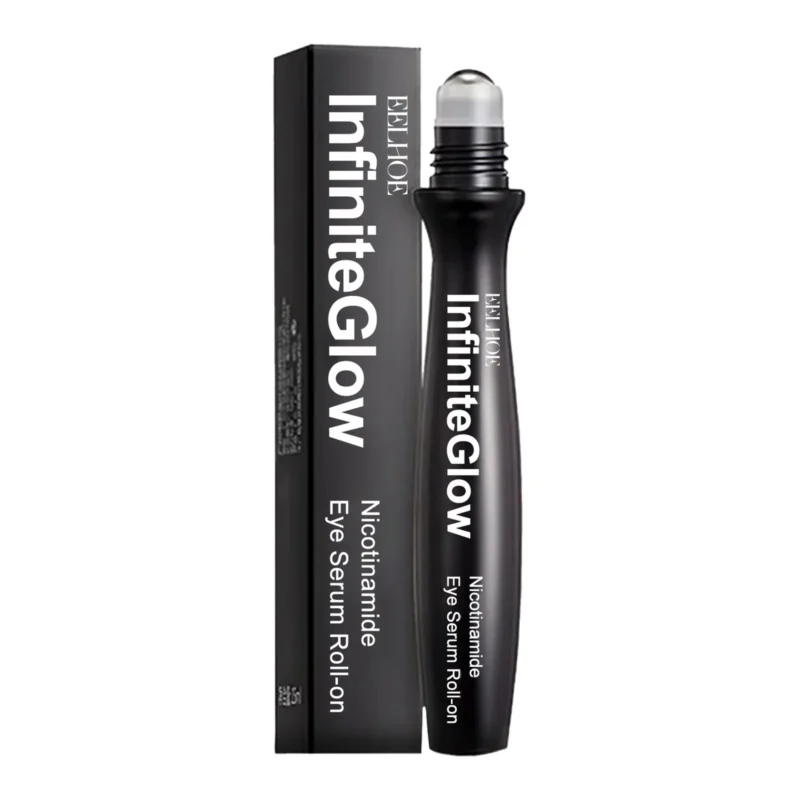 EELHOE Nicotinamide Eye Cream 15ml with Hyaluronic Acid and Argan Oil for Dark Circles and Fine Lines