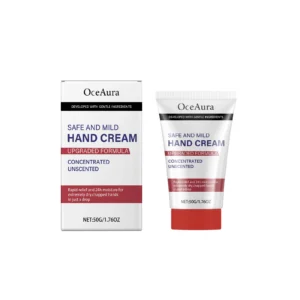 OceAura Nourishing Hand Cream with Glycerin & Mineral Oil for Dry Hands