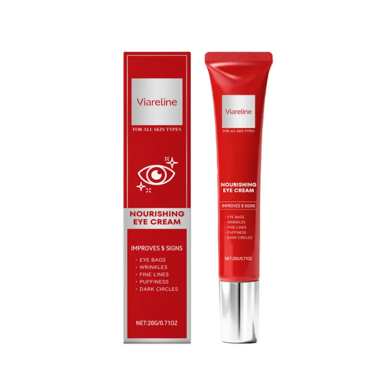 Viareline Retinol Eye Cream for Fine Lines, Wrinkles, Dark Circles & Puffiness
