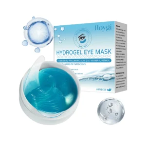 Hoygi Retinol Hydrogel Eye Mask Patches for reducing fine lines, dark circles, and puffiness.