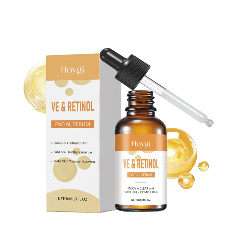 Hoygi Retinol Facial Serum with Vitamin E for Plump Hydrated Skin