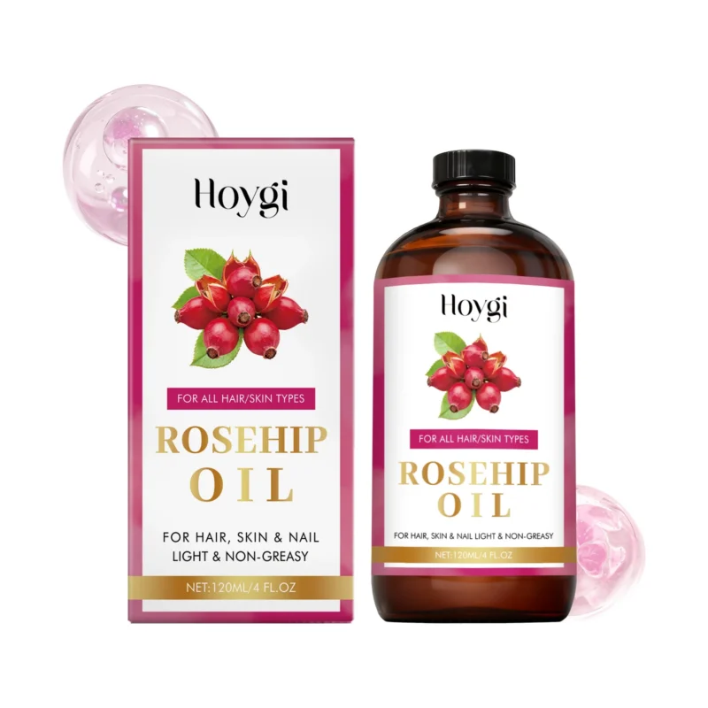 Hoygi Rosehip Seed Oil Lightweight Body Care for Hair Skin & Nails