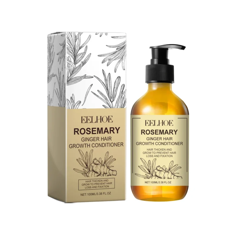 EELHOE Rosemary Ginger Hair Conditioner for Dry Hair Repair, Frizz Control, and Scalp Nourishment