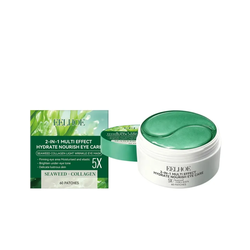 EELHOE Seaweed Collagen Eye Masks for deep hydration and reducing dark circles and wrinkles