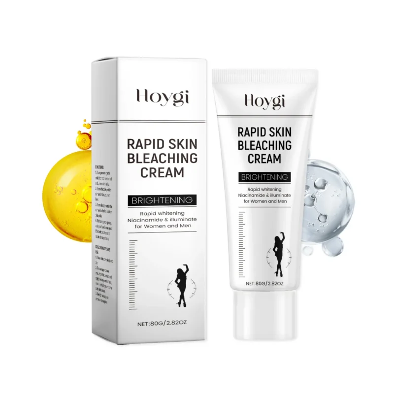 Hoygi Rapid Skin Bleaching Cream with Niacinamide & Vitamin C, Brightening & Moisturizing Body Cream