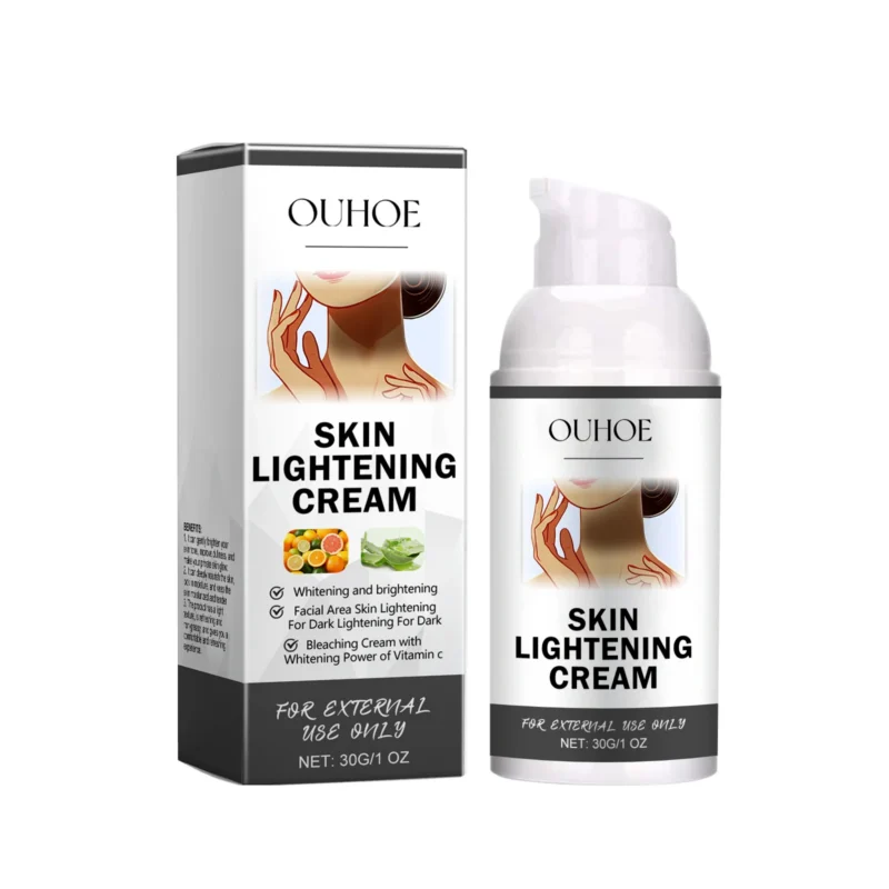 OUHOE Skin Lightening Cream with Niacinamide & Vitamin C for Brightening & Moisturizing