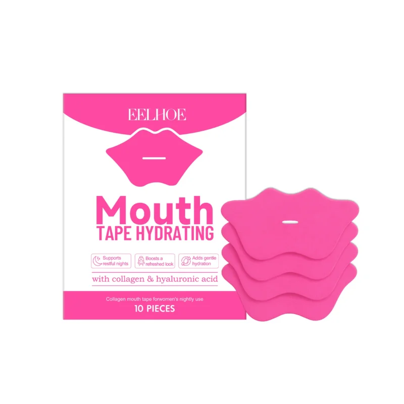 EELHOE Hydrating Sleep Mouth Tape with Collagen and Hyaluronic Acid for Deep Rest