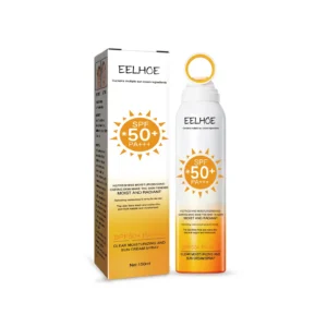 EELHOE SPF 50+ PA+++ Sunscreen Spray with Small Aperture Technology for Face and Body, 150ml Bottle