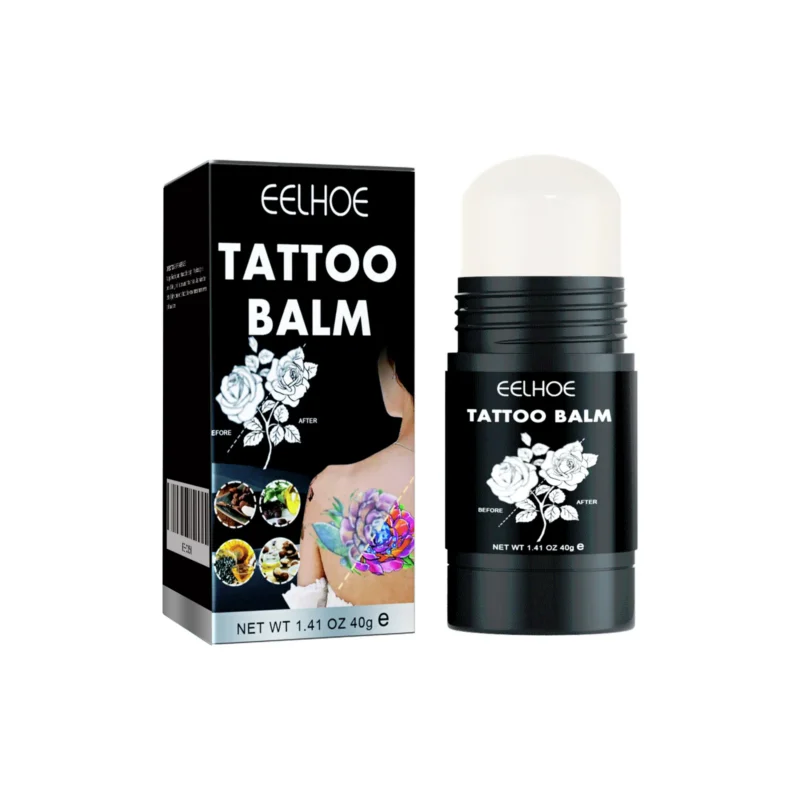 EELHOE Tattoo Brightening Balm and Aftercare Cream Stick for enhancing color and speeding up healing